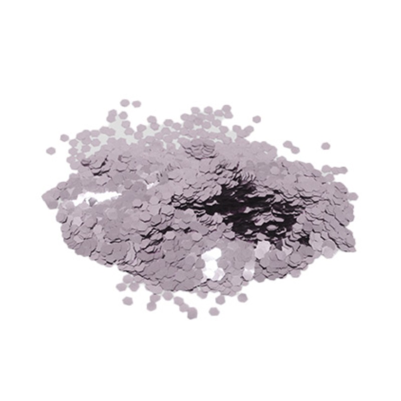 CONFETE P/ BALAO HEXAGONAL 3MM 15G PRATA