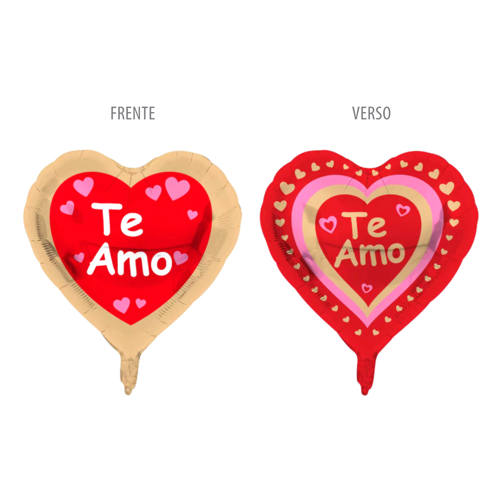 BALAO CORACAO 10 POL TE AMO 129B - GRANEL