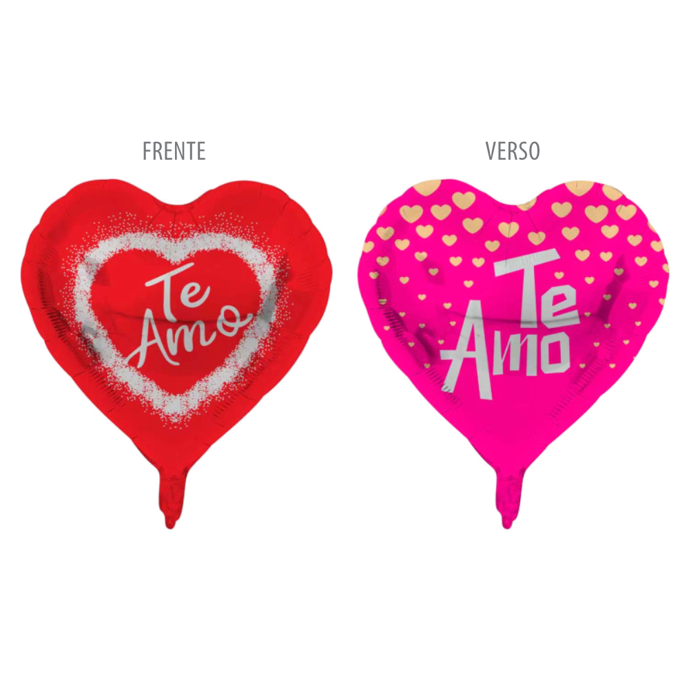 BALAO CORACAO 10 POL TE AMO 124B - GRANEL