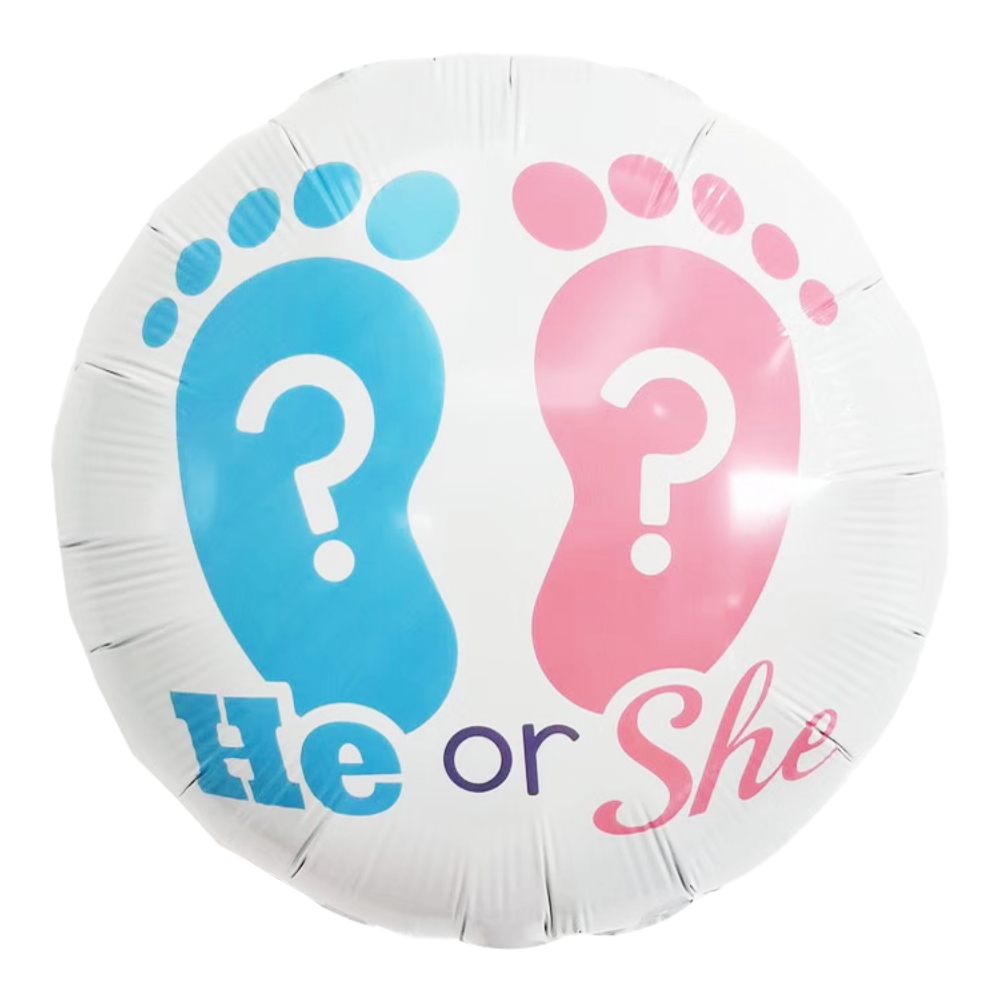 BALAO BOLA 18 POL HE OR SHE