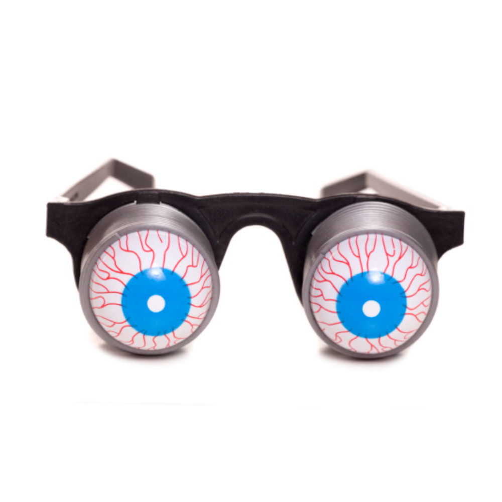 OCULOS PLASTICO OLHOS SALTADOS C/ MOLA