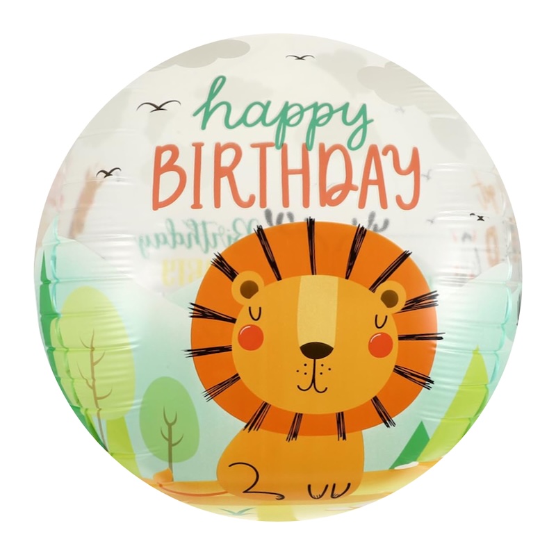 BALAO BOLA 22 POL 4D HAPPY BIRTHDAY SELVA