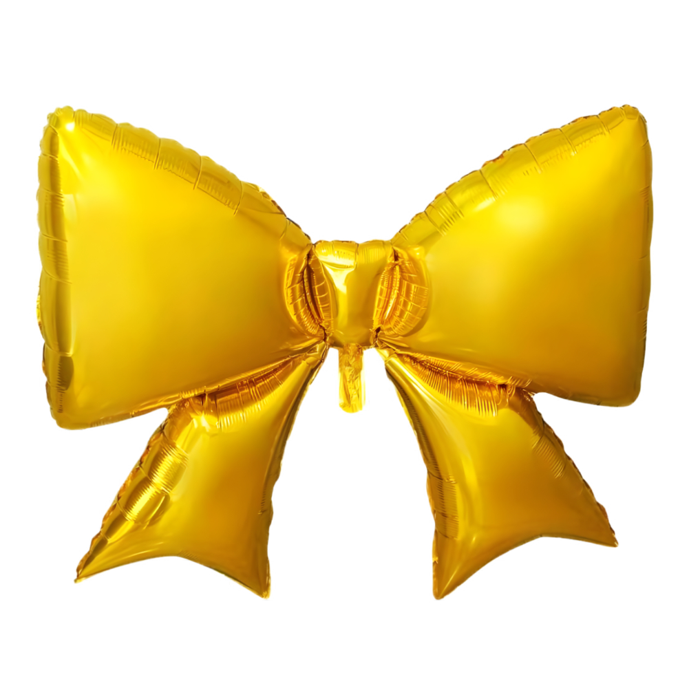 BALAO FORMATO LACO 98X75 CM DOURADO