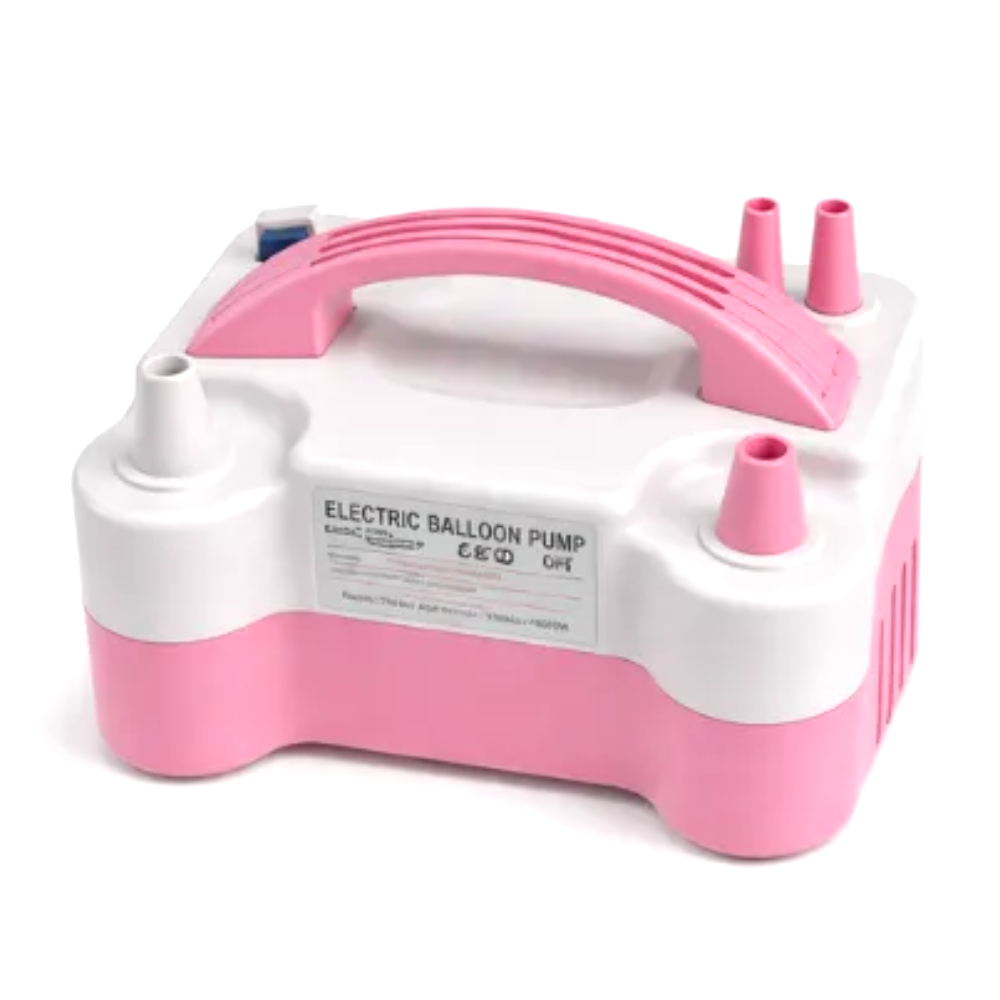 COMPRESSOR P/ BALAO 110V  BRANCO C/ ROSA CLARO